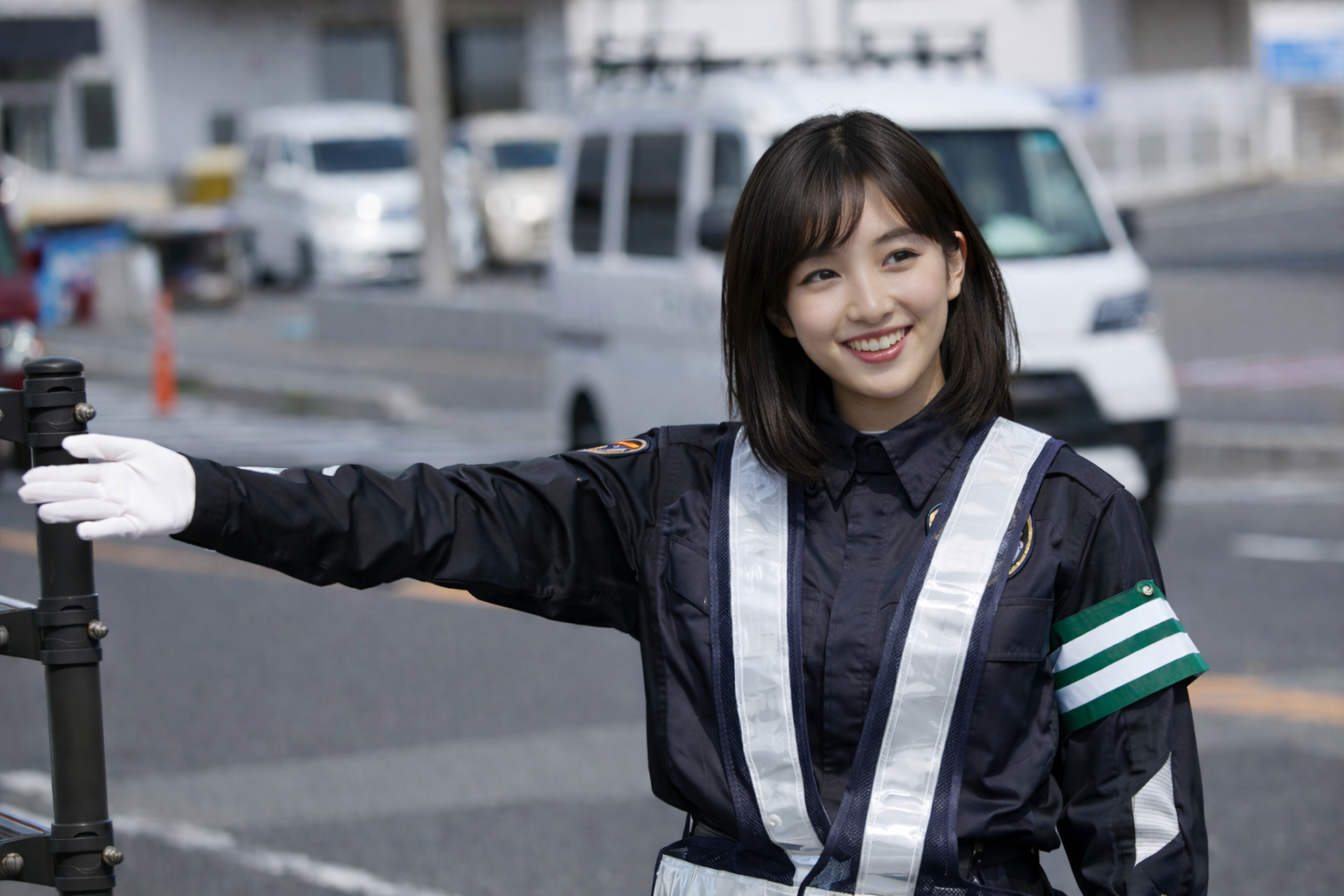 スタッフが働く様子